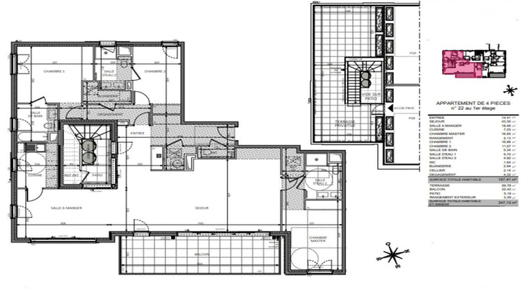 Ma-Cabane - Vente Appartement BEAUSOLEIL, 157 m²