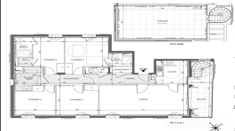 Ma-Cabane - Vente Appartement Beausoleil, 112 m²