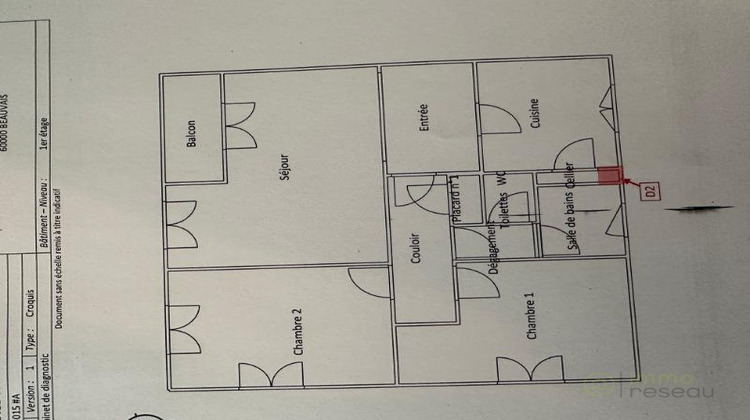 Ma-Cabane - Vente Appartement BEAUVAIS, 74 m²