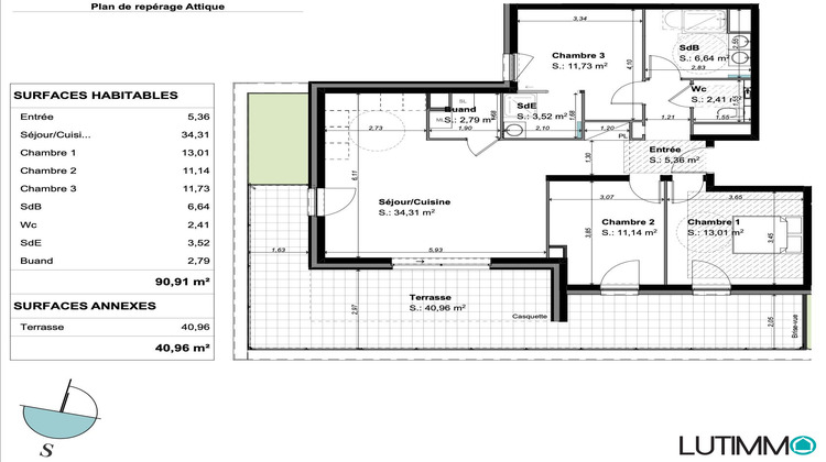 Ma-Cabane - Vente Appartement Beblenheim, 90 m²