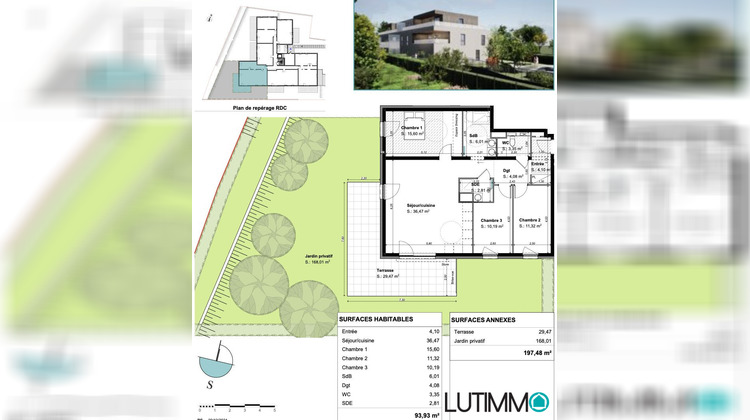 Ma-Cabane - Vente Appartement Beblenheim, 93 m²