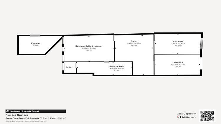 Ma-Cabane - Vente Appartement BESANCON, 57 m²