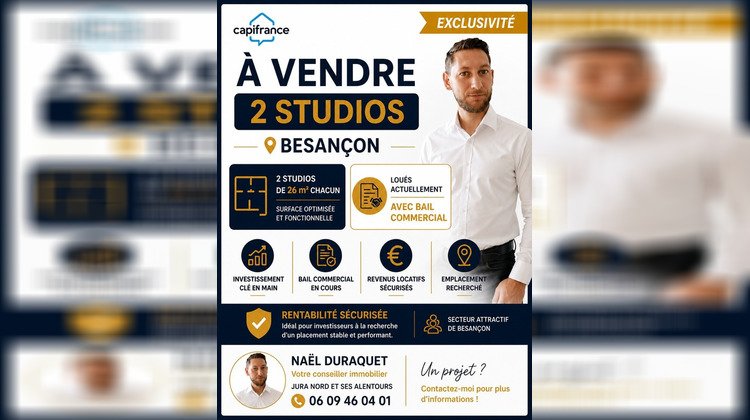 Ma-Cabane - Vente Appartement BESANCON, 52 m²