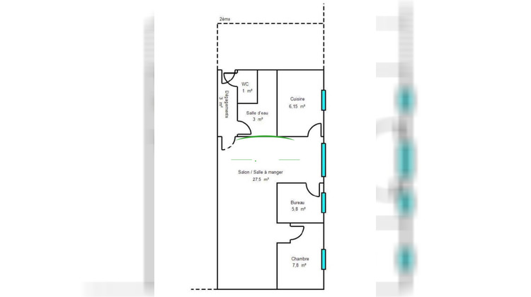 Ma-Cabane - Vente Appartement BESANCON, 54 m²