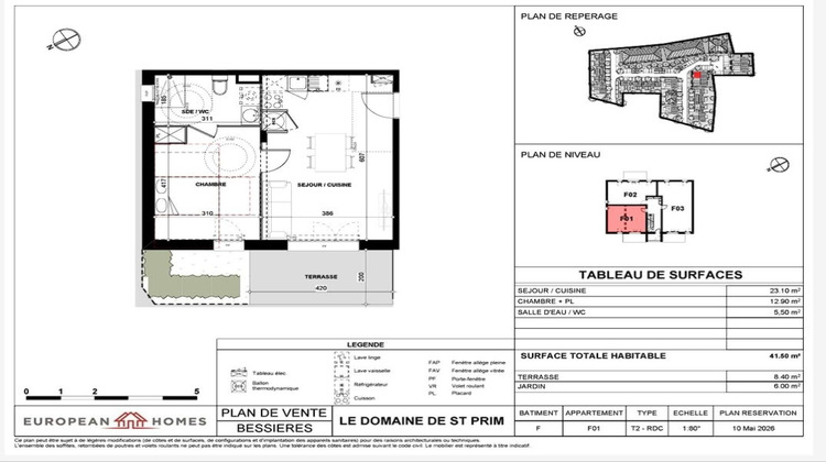 Ma-Cabane - Vente Appartement Bessieres, 40 m²