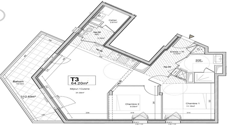 Ma-Cabane - Vente Appartement BETTON, 64 m²