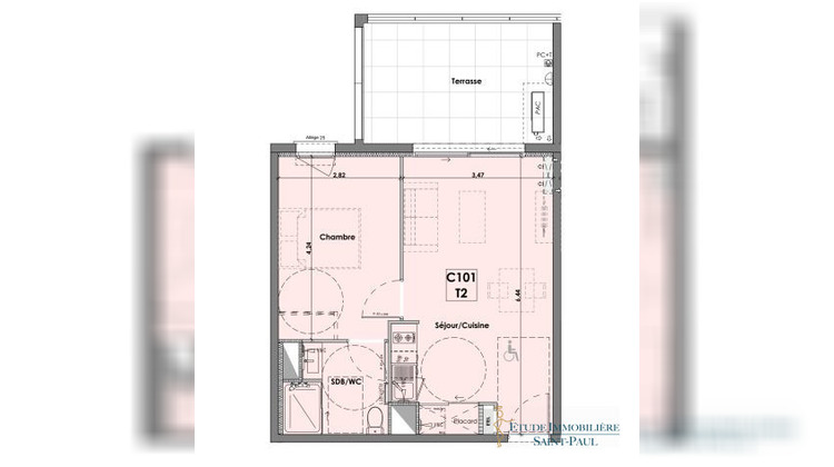 Ma-Cabane - Vente Appartement Béziers, 45 m²