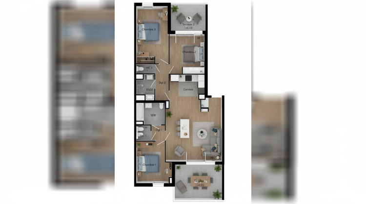 Ma-Cabane - Vente Appartement BEZIERS, 90 m²