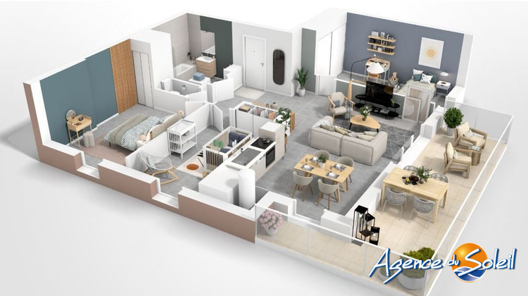 Ma-Cabane - Vente Appartement Béziers, 65 m²