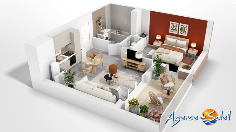 Ma-Cabane - Vente Appartement Béziers, 45 m²