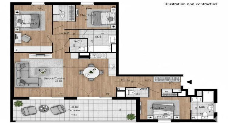 Ma-Cabane - Vente Appartement BEZIERS, 92 m²