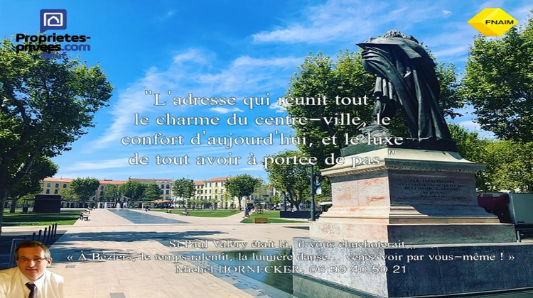 Ma-Cabane - Vente Appartement BEZIERS, 63 m²