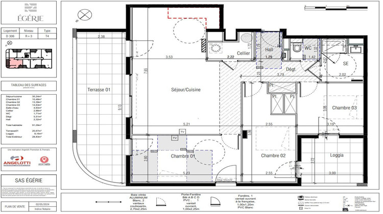Ma-Cabane - Vente Appartement BEZIERS, 91 m²