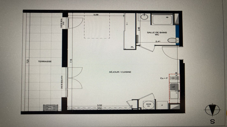 Ma-Cabane - Vente Appartement BEZIERS, 43 m²