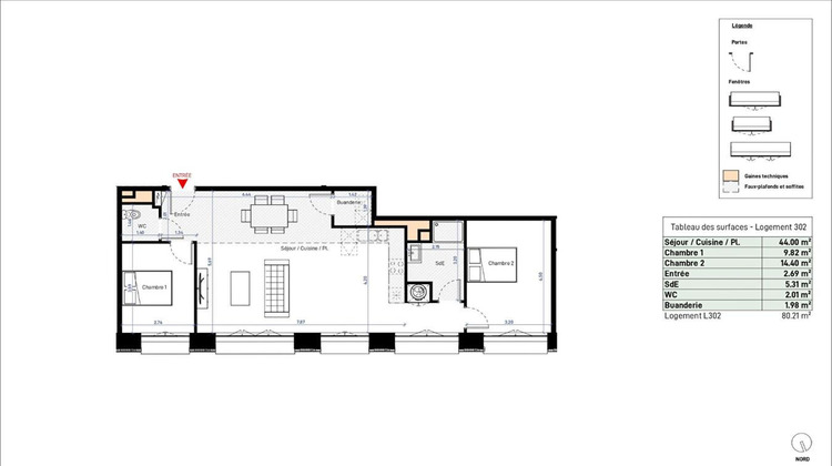 Ma-Cabane - Vente Appartement BEZIERS, 80 m²