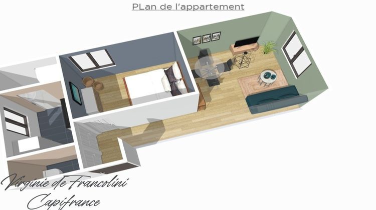 Ma-Cabane - Vente Appartement BEZONS, 34 m²