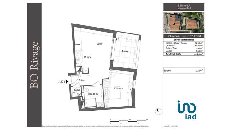 Ma-Cabane - Vente Appartement Biarritz, 44 m²