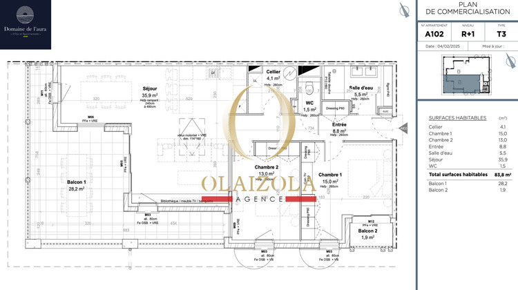 Ma-Cabane - Vente Appartement BIDART, 84 m²