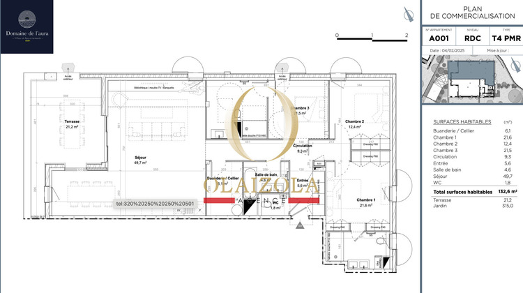 Ma-Cabane - Vente Appartement BIDART, 132 m²