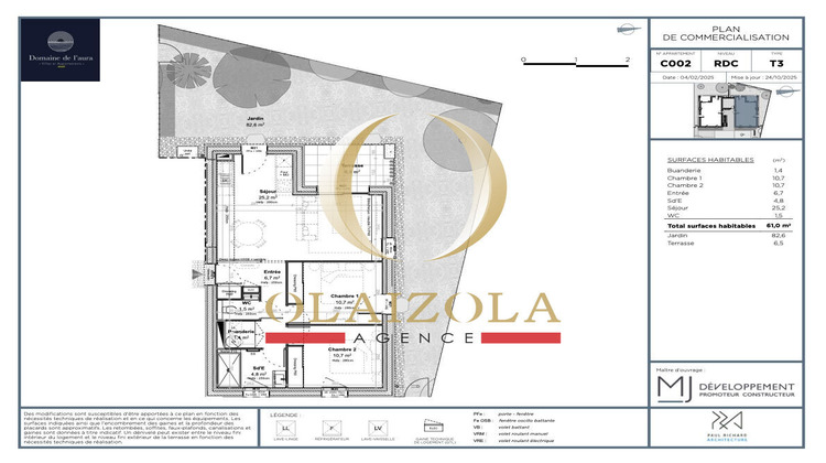 Ma-Cabane - Vente Appartement BIDART, 60 m²