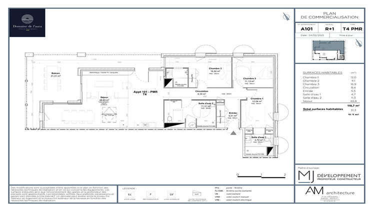 Ma-Cabane - Vente Appartement BIDART, 117 m²