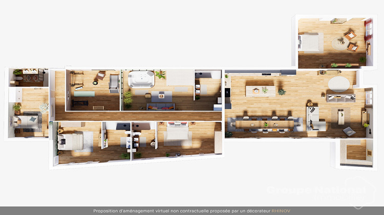 Ma-Cabane - Vente Appartement BIELLE, 290 m²