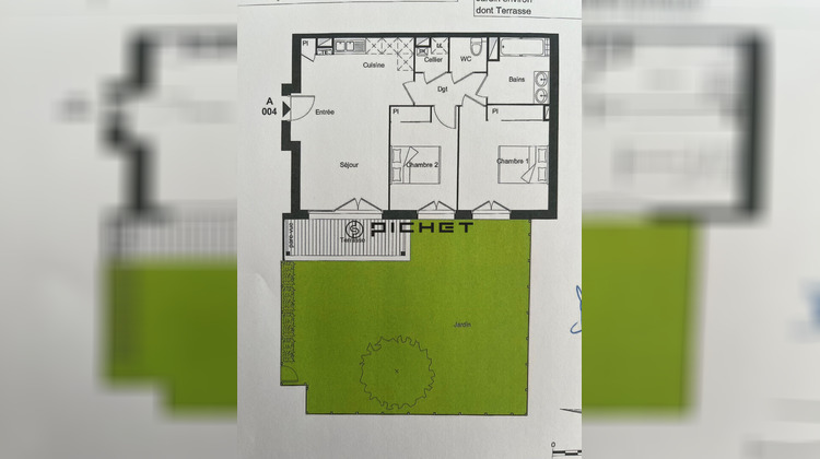 Ma-Cabane - Vente Appartement BIGANOS, 60 m²