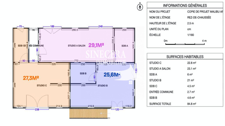 Ma-Cabane - Vente Appartement Biscarrosse, 25 m²