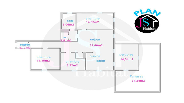 Ma-Cabane - Vente Appartement Bischheim, 91 m²