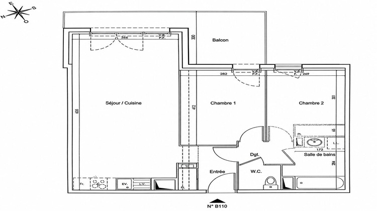 Ma-Cabane - Vente Appartement BLAGNAC, 65 m²