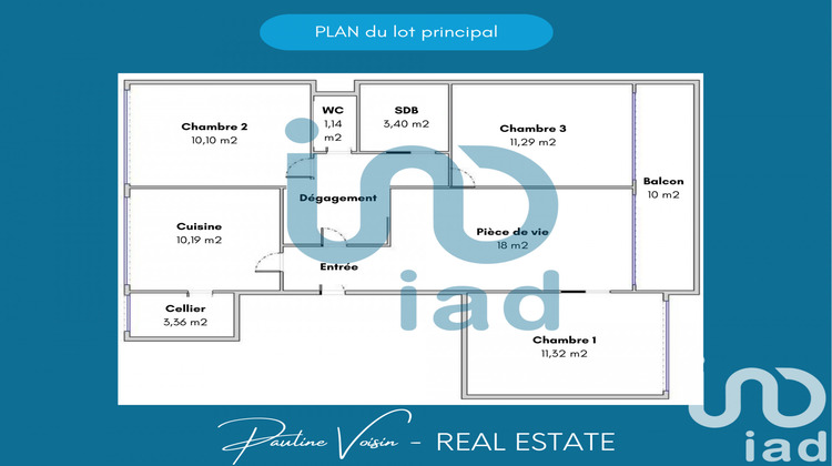 Ma-Cabane - Vente Appartement Blanquefort, 77 m²