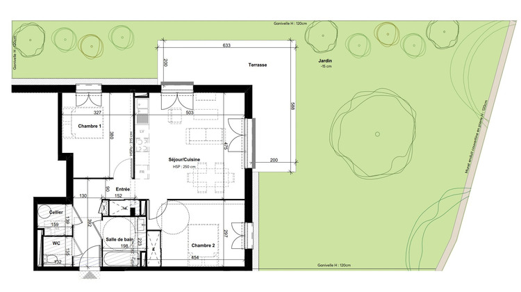 Ma-Cabane - Vente Appartement Blanquefort, 65 m²