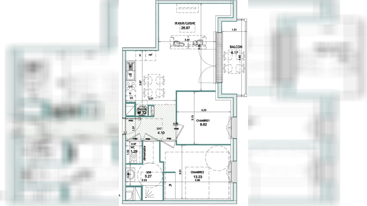 Ma-Cabane - Vente Appartement Blonville-sur-Mer, 60 m²