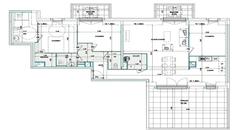 Ma-Cabane - Vente Appartement Blonville-sur-Mer, 108 m²