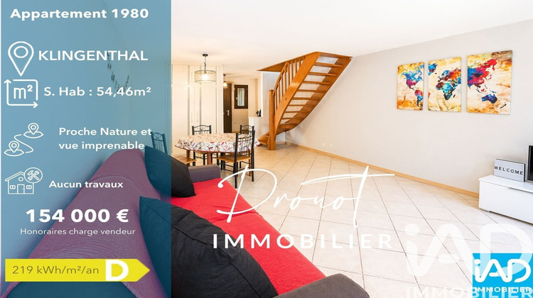 Ma-Cabane - Vente Appartement Boersch, 54 m²