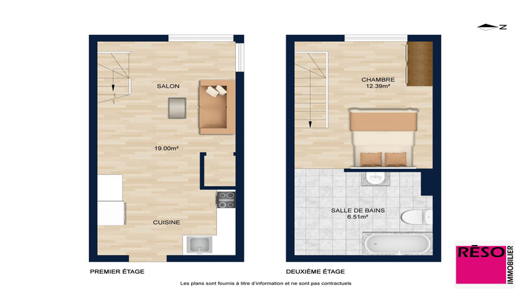 Ma-Cabane - Vente Appartement Bogève, 35 m²