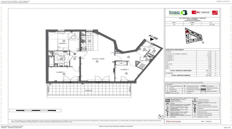 Ma-Cabane - Vente Appartement Bois-Colombes, 83 m²
