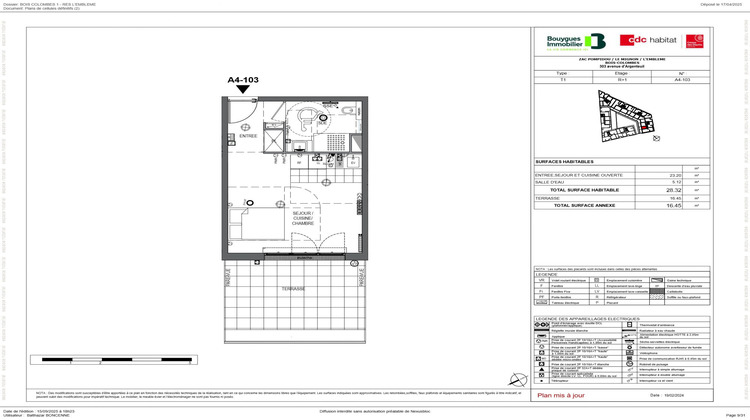 Ma-Cabane - Vente Appartement Bois-Colombes, 28 m²