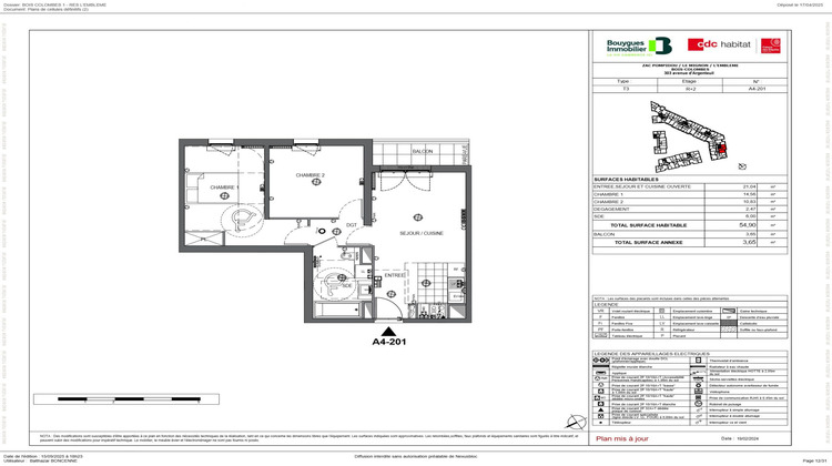 Ma-Cabane - Vente Appartement Bois-Colombes, 55 m²