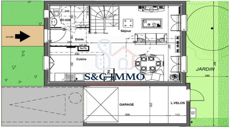 Ma-Cabane - Vente Appartement Bois-d'Arcy (), 111 m²