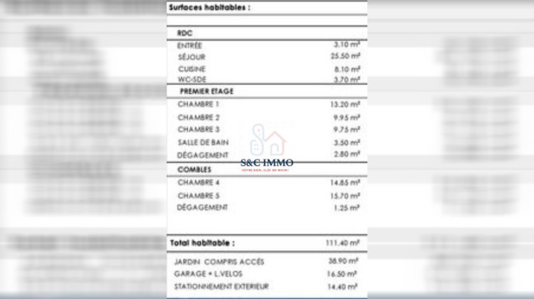 Ma-Cabane - Vente Appartement Bois-d'Arcy (), 111 m²