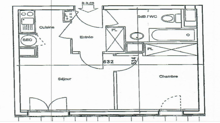 Ma-Cabane - Vente Appartement Bois-d'Arcy, 20 m²