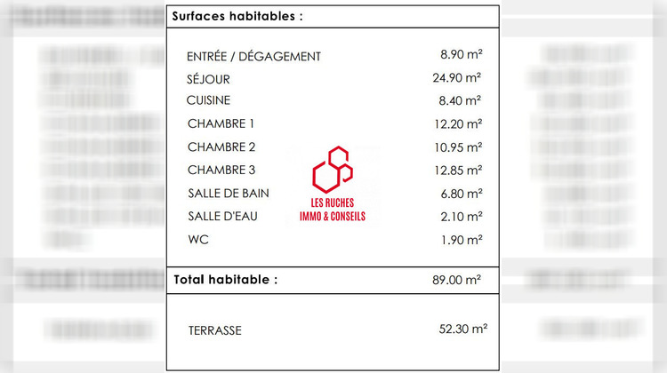 Ma-Cabane - Vente Appartement Bois-d'Arcy, 89 m²