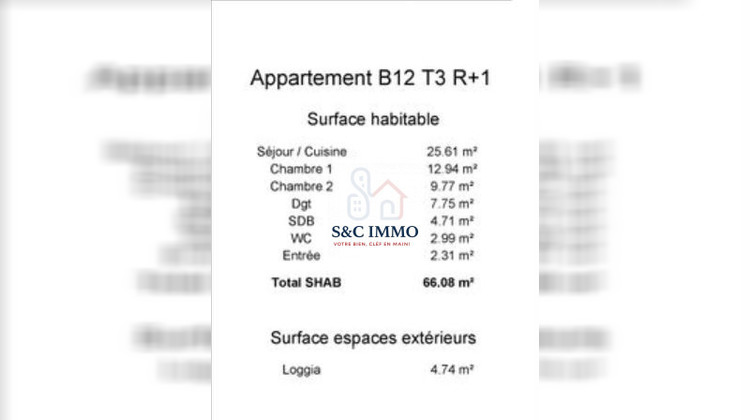 Ma-Cabane - Vente Appartement Boissy-Saint-Léger (), 66 m²