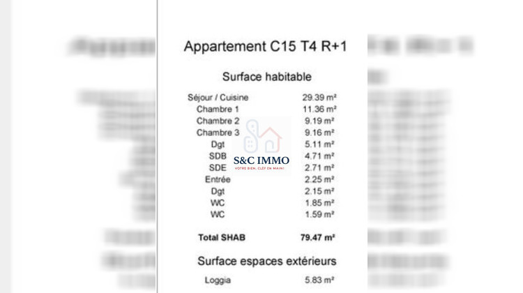 Ma-Cabane - Vente Appartement Boissy-Saint-Léger (), 79 m²