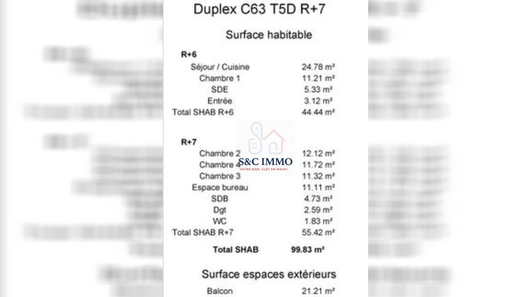 Ma-Cabane - Vente Appartement Boissy-Saint-Léger (), 99 m²