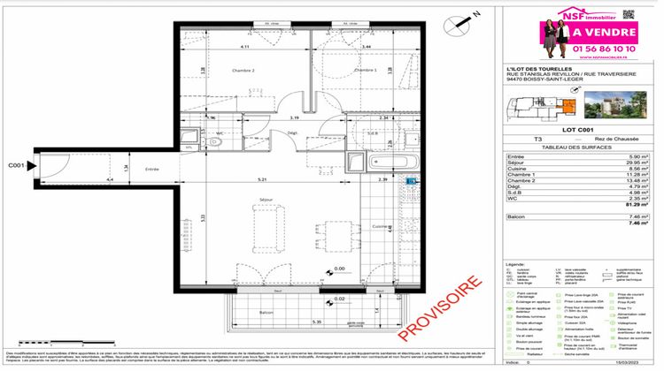 Ma-Cabane - Vente Appartement Boissy-Saint-Léger, 81 m²