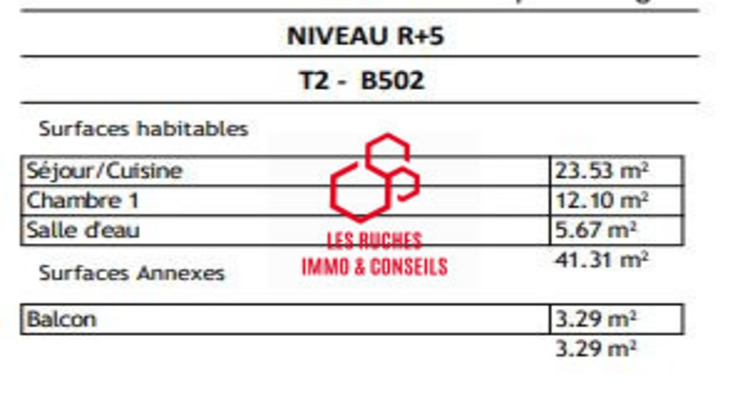 Ma-Cabane - Vente Appartement Boissy-Saint-Léger, 41 m²