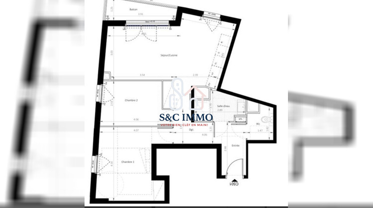 Ma-Cabane - Vente Appartement Boissy-Saint-Léger, 62 m²