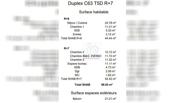 Ma-Cabane - Vente Appartement Boissy-Saint-Léger, 99 m²